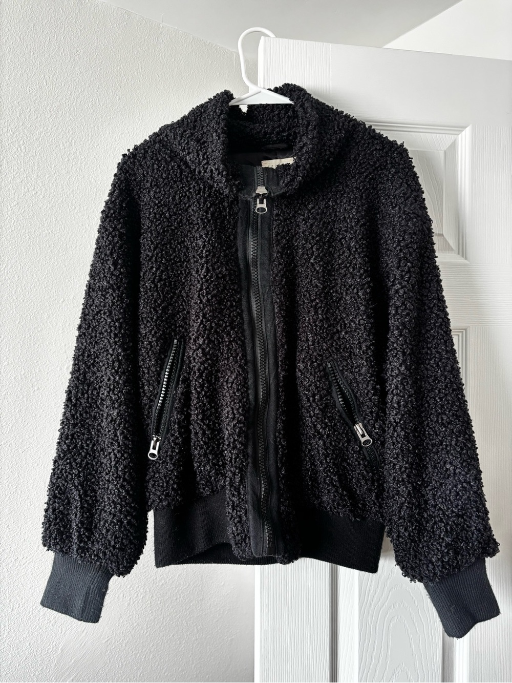 Vici Black Teddy Sherpa Jacket - Picture 2 of 4